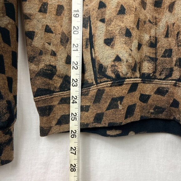 ASMR Clothing Geometric Crewneck Sweatshirt Adult Medium Sacred Geometry Neutral - Picture 8 of 8